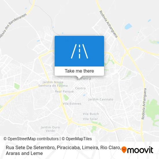 Rua Sete De Setembro map