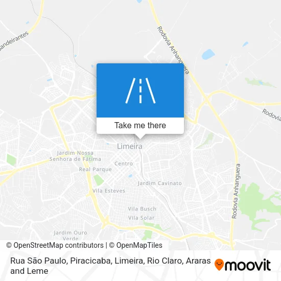 Rua São Paulo map