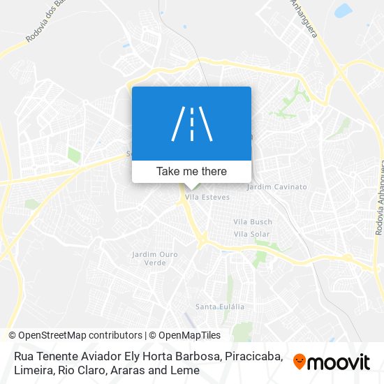 Rua Tenente Aviador Ely Horta Barbosa map