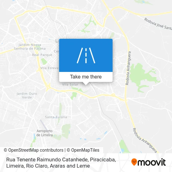 Rua Tenente Raimundo Catanhede map