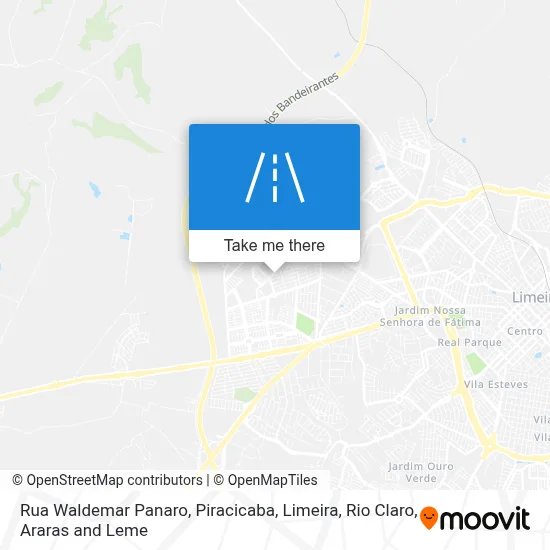 Rua Waldemar Panaro map