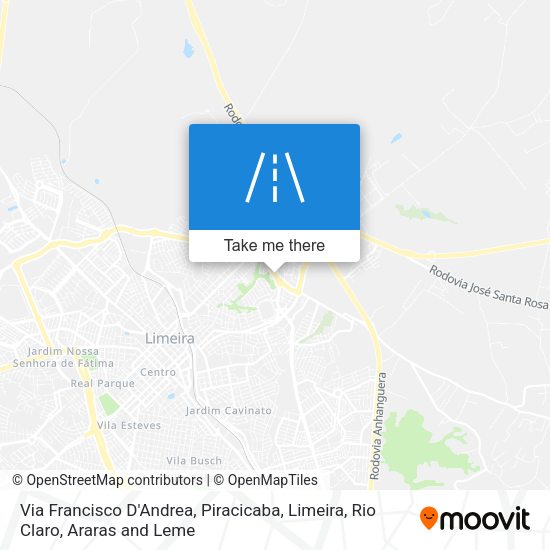 Via Francisco D'Andrea map