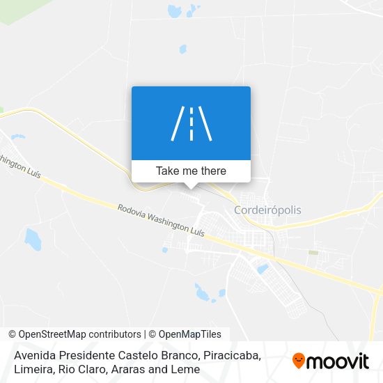 Avenida Presidente Castelo Branco map