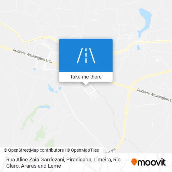 Rua Alice Zaia Gardezani map