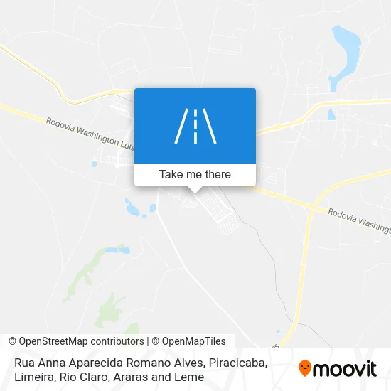 Rua Anna Aparecida Romano Alves map