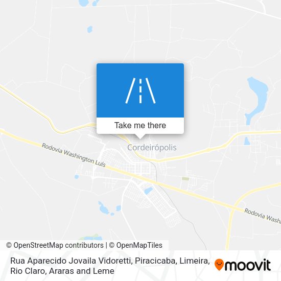 Rua Aparecido Jovaila Vidoretti map