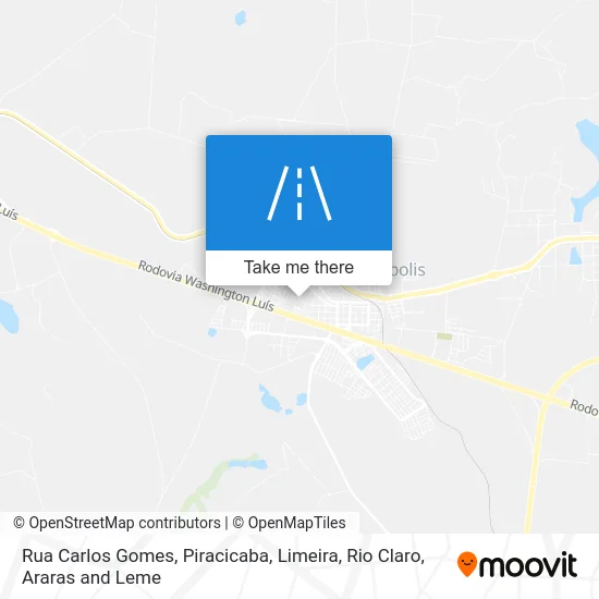 Rua Carlos Gomes map