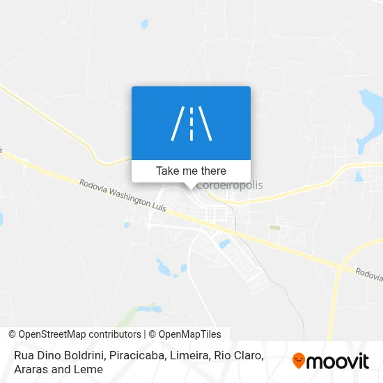 Rua Dino Boldrini map