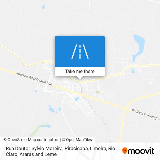 Mapa Rua Doutor Sylvio Moreira