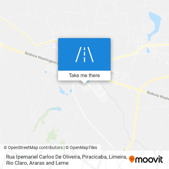 Mapa Rua Ipemariel Carlos De Oliveira