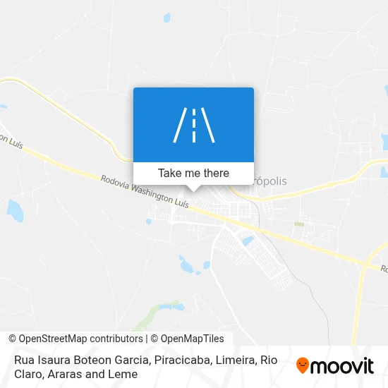 Rua Isaura Boteon Garcia map