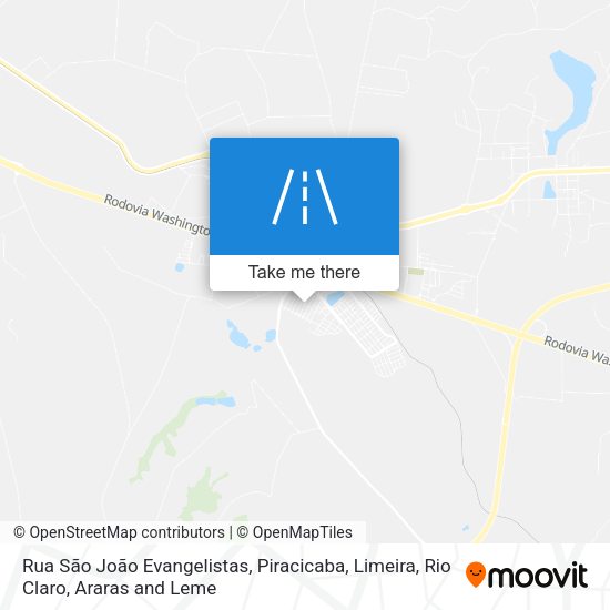 Rua São João Evangelistas map