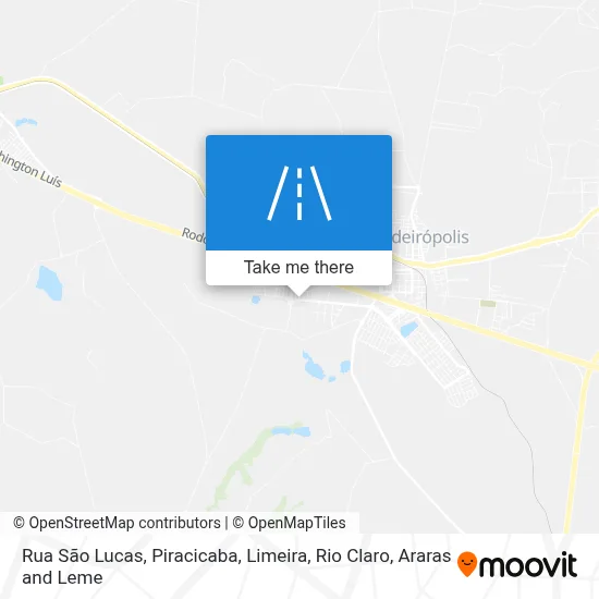Rua São Lucas map