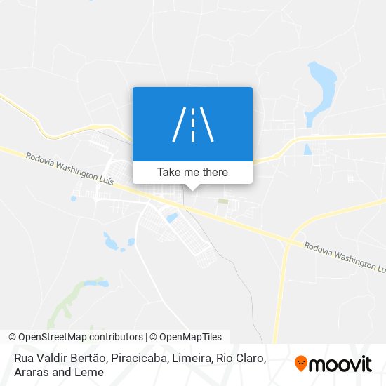 Rua Valdir Bertão map