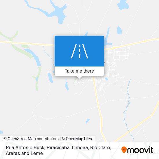 Rua Antônio Buck map