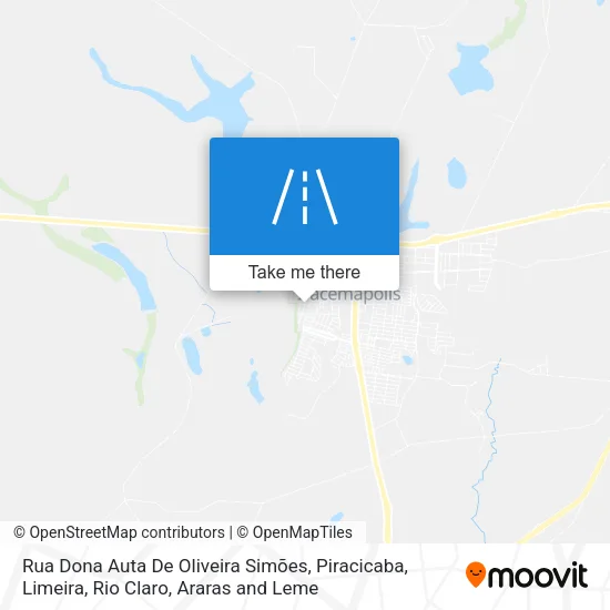 Rua Dona Auta De Oliveira Simões map