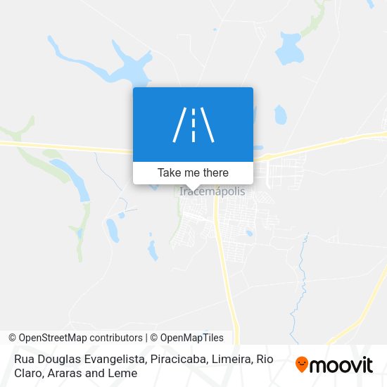 Rua Douglas Evangelista map