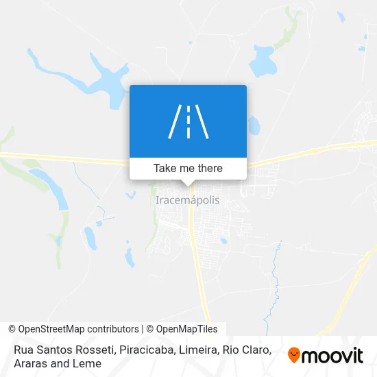 Rua Santos Rosseti map