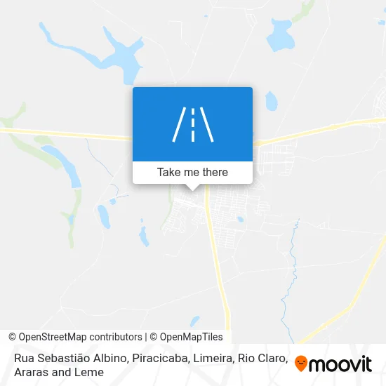 Rua Sebastião Albino map
