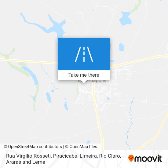 Rua Virgílio Rosseti map