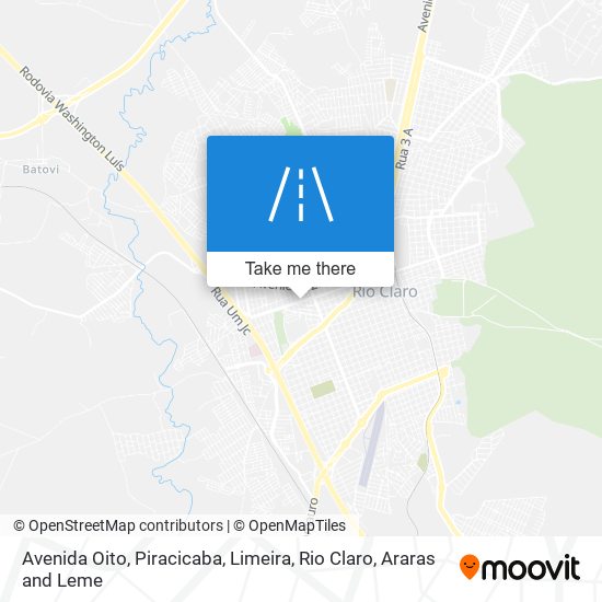 Mapa Avenida Oito