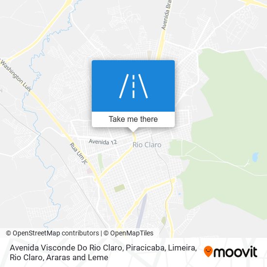 Avenida Visconde Do Rio Claro map