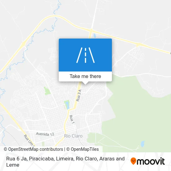 Rua 6 Ja map