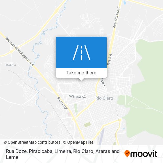 Rua Doze map