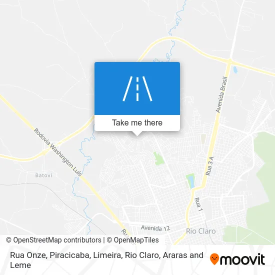 Rua Onze map