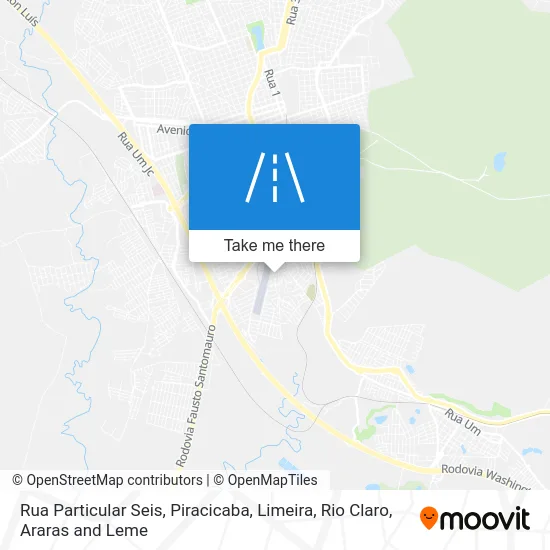 Rua Particular Seis map