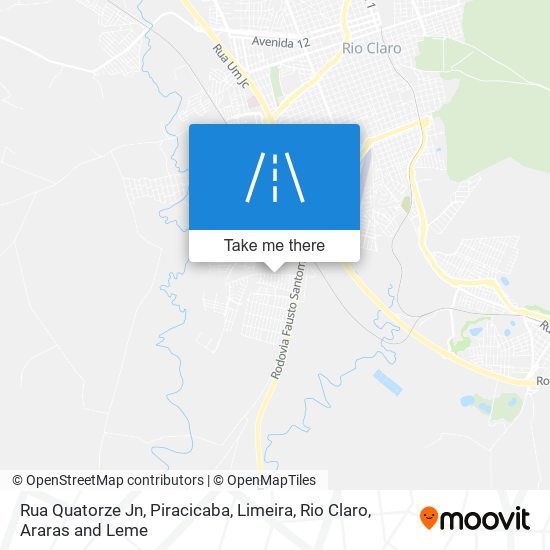 Rua Quatorze Jn map