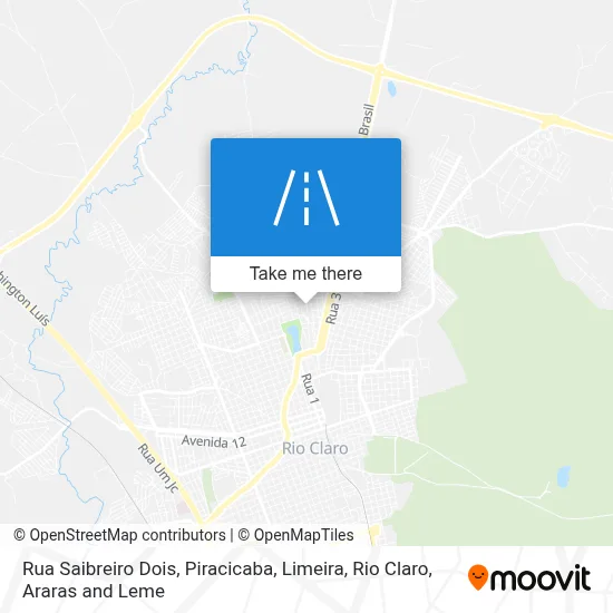 Rua Saibreiro Dois map