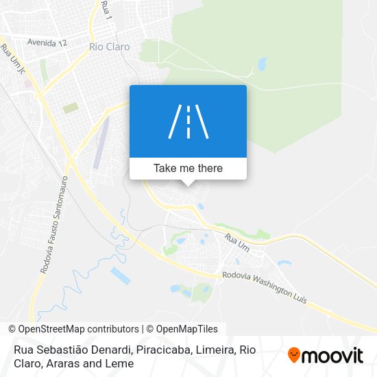 Rua Sebastião Denardi map