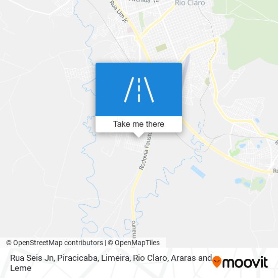 Mapa Rua Seis Jn