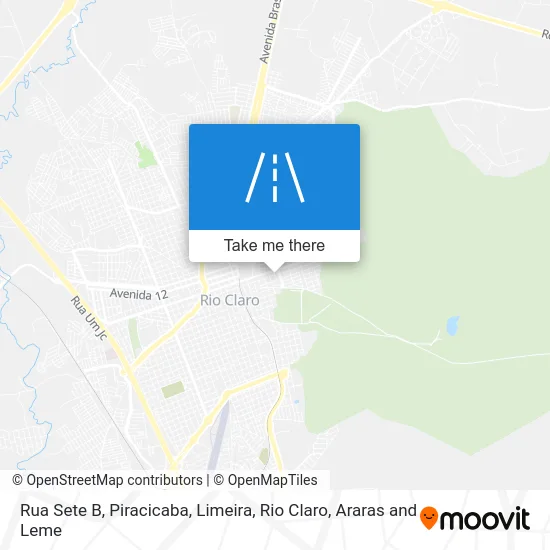 Rua Sete B map