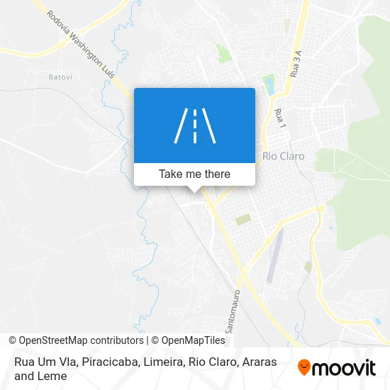 Rua Um Vla map