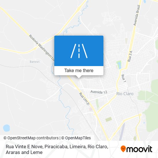 Rua Vinte E Nove map