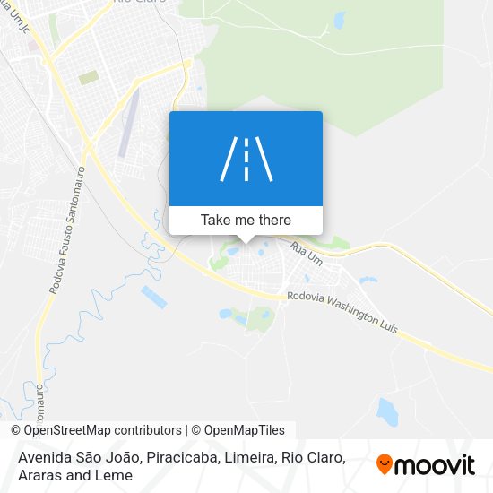 Avenida São João map