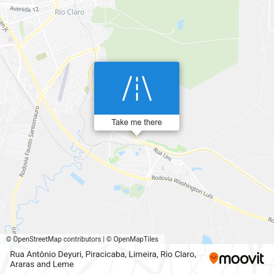 Rua Antônio Deyuri map