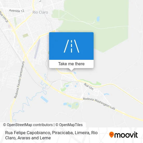 Rua Felipe Capobianco map
