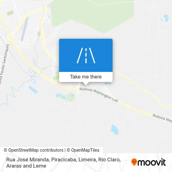 Rua José Miranda map