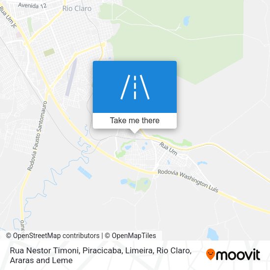 Rua Nestor Timoni map