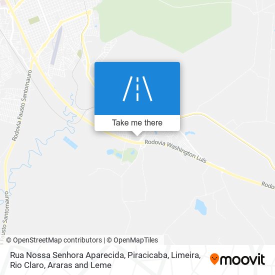 Rua Nossa Senhora Aparecida map