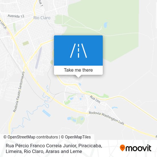 Rua Pércio Franco Correia Junior map