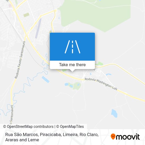 Rua São Marcos map