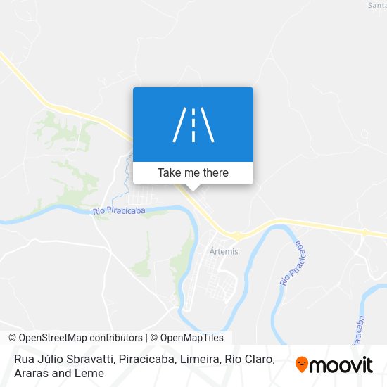 Rua Júlio Sbravatti map