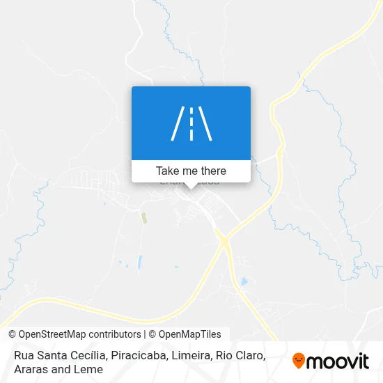 Rua Santa Cecília map