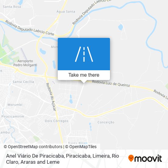 Anel Viário De Piracicaba map