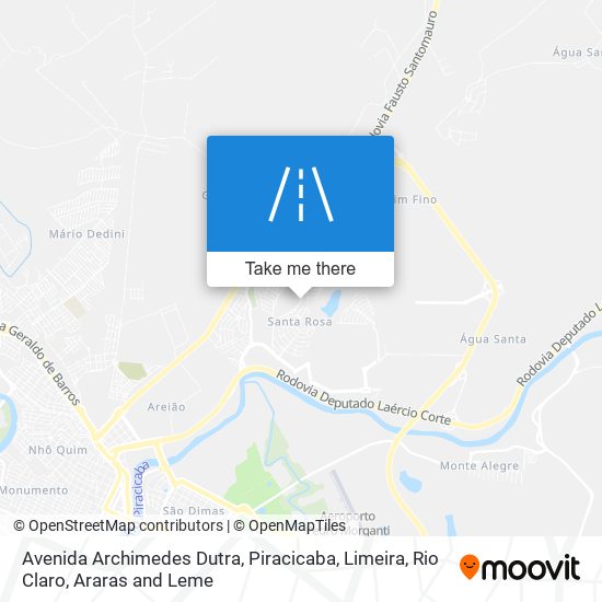 Avenida Archimedes Dutra map