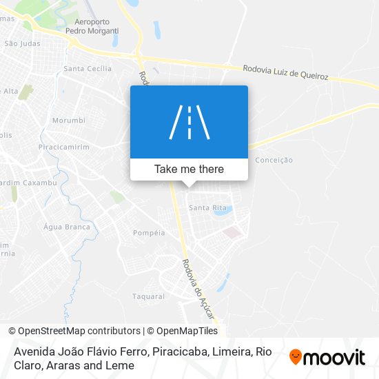 Avenida João Flávio Ferro map